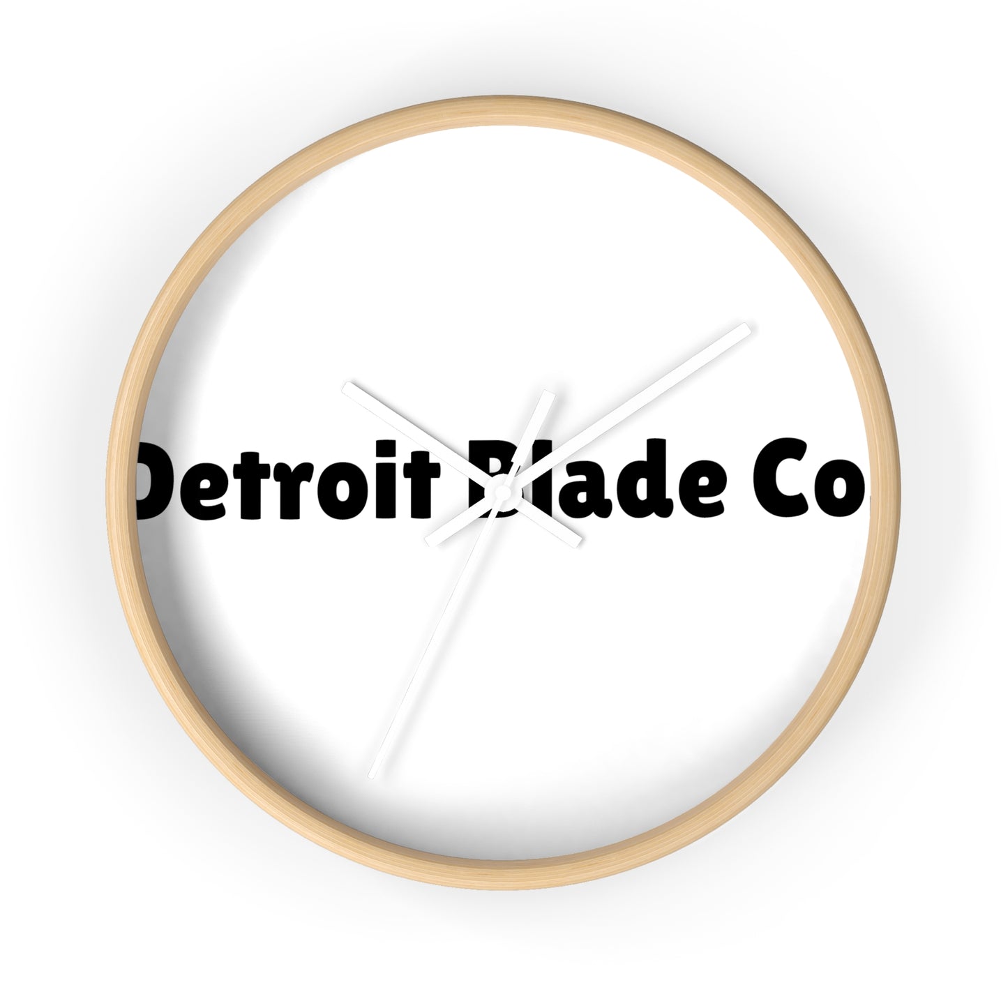 Detroit Blade Co. Wall Clock