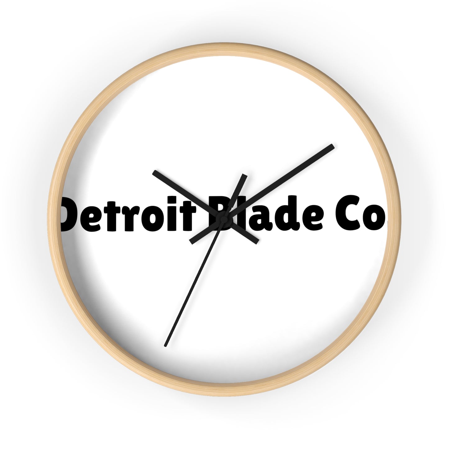 Detroit Blade Co. Wall Clock